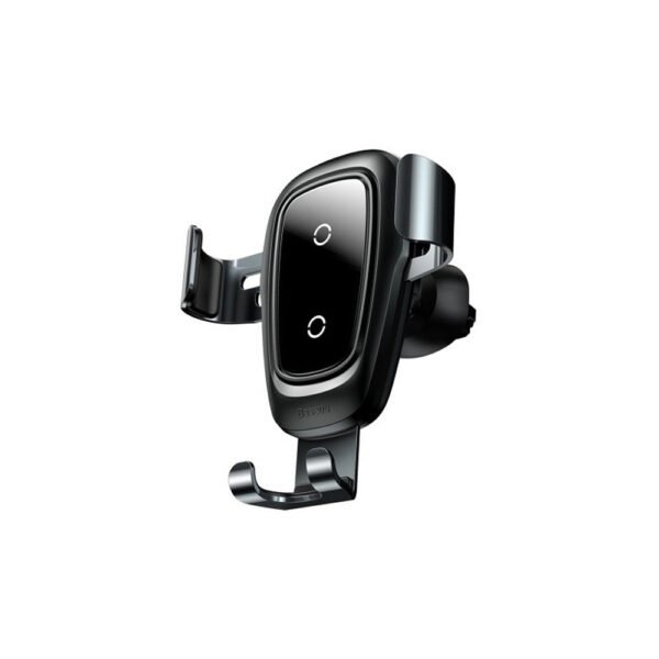 Автомобільний тримач з безпровідною зарядкою Baseus Metal Wireless Charger Gravity Car Mount WXYL-B0A