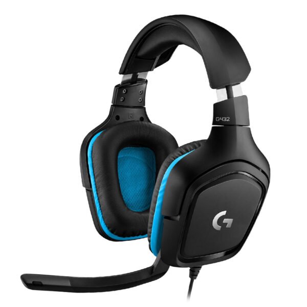 Комп'ютерні навушники LOGITECH G432 (чорні)
