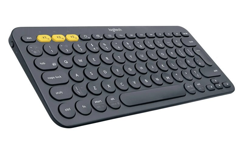 Клавіатура бездротова LOGITECH MULTI-DEVICE K380 UKR/ENG (чорна)