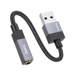 Адаптер HOCO UPA32D USB to Jack 3.5 (чорний)