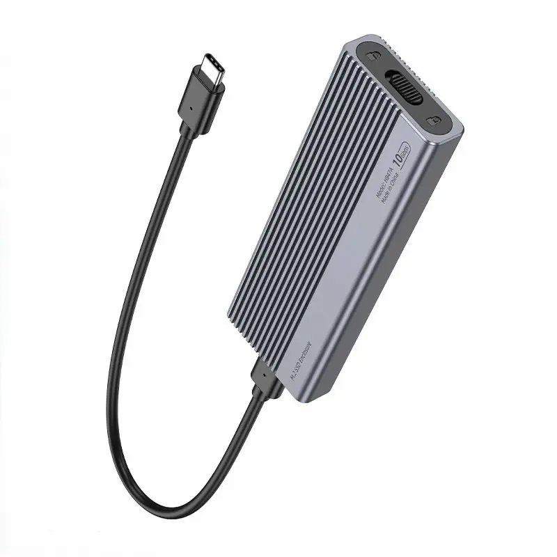 Зовнішня кишеня HOCO HB47A M.2 SSD Enclosure (сірий)