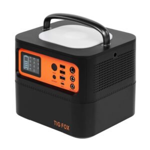 Портативна зарядна станція TIG FOX T500 (чорно-помаранчева)