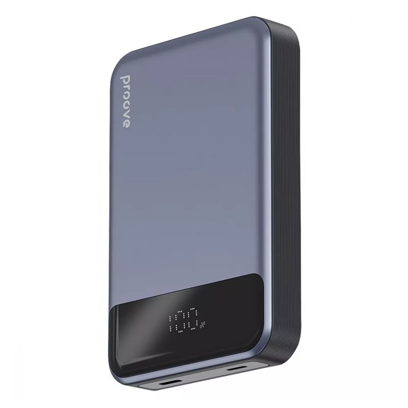 POWERBANK PROOVE HOODMAN MAGNETIC 20W 10000 mA/h (сірий)