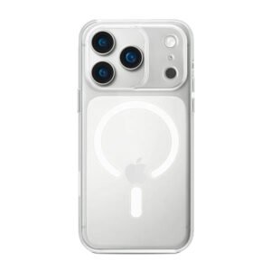 Чохол FIBRA CLEAR CASE with MagSafe iPhone 17 Pro Max Close Camera (прозорий)