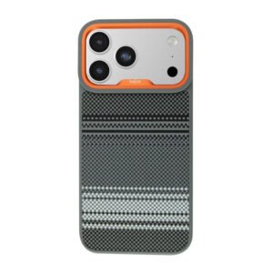 Чохол KAJSA RESORT COLLECTION GRADIENT STRIPE PATTERN CASE iPhone 17 Pro Max (сірий)