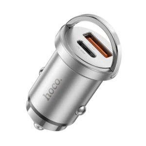 Автомобільний зарядний пристрій HOCO NZ10 45W (сірий)