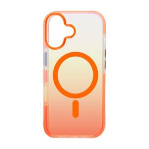 Чохол FIBRA SHOCK-PROOF with MagSafe iPhone 17 (помаранчевий)