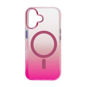 Чохол FIBRA SHOCK-PROOF with MagSafe iPhone 17 (рожевий)