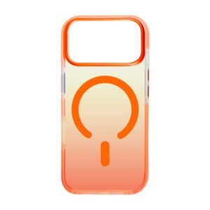 Чохол FIBRA SHOCK-PROOF with MagSafe iPhone 17 Pro Max (помаранчевий)