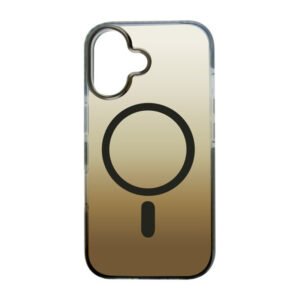 Чохол FIBRA SHOCK-PROOF with MagSafe iPhone 16 (коричневий)