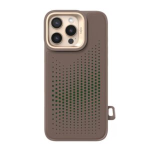 Чохол KAJSA SPLENDID COLLECTION CIRCLE CASE iPhone 16 Pro Max (пісочно-коричневий)