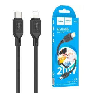 USB-кабель HOCO X90 Type-C to Lightning 1м (чорний)